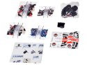 Klocki techniczne BOLID Formuła 1 276ele napęd pull-back naklejki ZA5729
