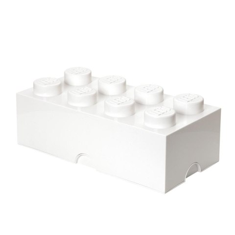 LEGO(R) pojemnik klocek ósemka biały