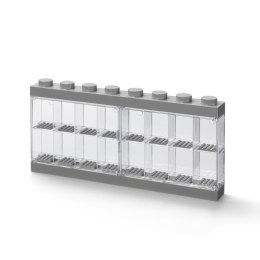 LEGO(R) witrynka na minifigurki 16 szara