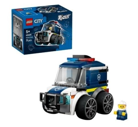 LEGO(R) CITY 60481 Ciężarówka policyjna